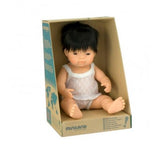 Asian Boy 38cm Miniland Doll