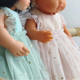 Starry Soft Peach Arabella Dress for 21, 32 and 38cm Miniland