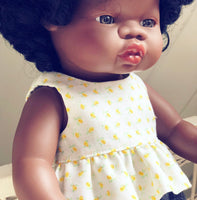 African Girl 38cm Miniland Doll