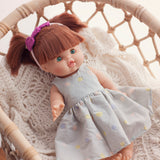 Little Lady Dress Nani Iro for Minikane and 38cm Miniland